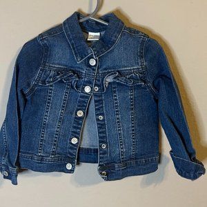 Denim Jacket With Snap Buttons